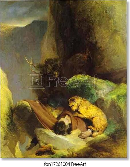 Free art print of Attachment by Sir Edwin Landseer