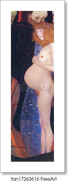Free art print of Hope I by Gustav Klimt Free art print of Hope I by Gustav Klimt
