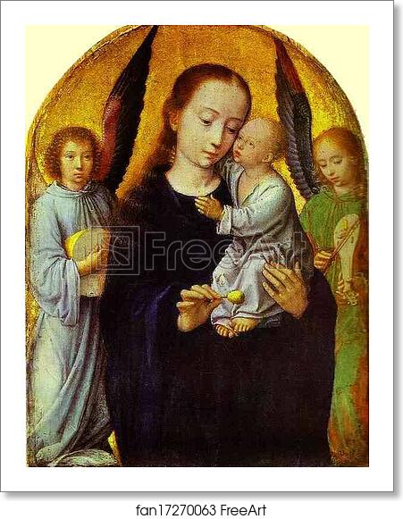 Free art print of Virgin with Child between Angel Musicians by Gerard David Free art print of Virgin with Child between Angel Musicians by Gerard David