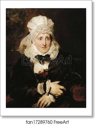 Free art print of Mrs William Lock by Sir Thomas Lawrence