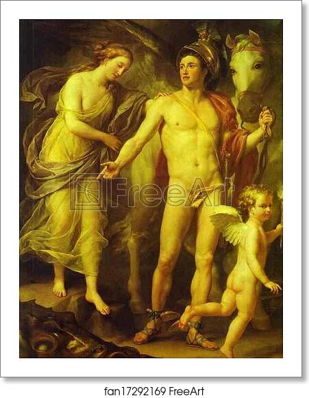 Free art print of Perseus and Andromeda by Anton Raphael Mengs