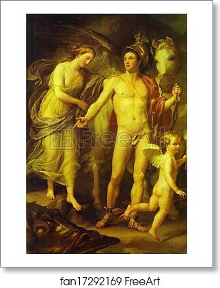 Free art print of Perseus and Andromeda by Anton Raphael Mengs