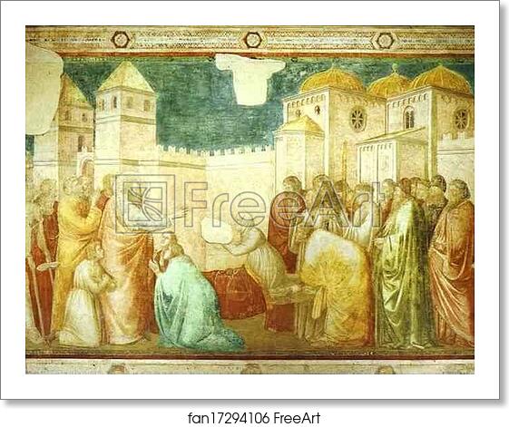 Free art print of Raising of Drusiana by Giotto Free art print of Raising of Drusiana by Giotto