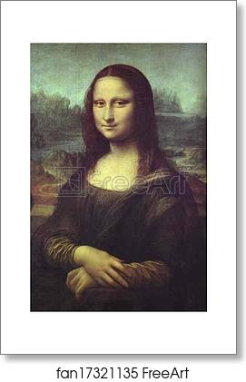 Free art print of Mona Lisa (La Gioconda) by Leonardo Da Vinci
