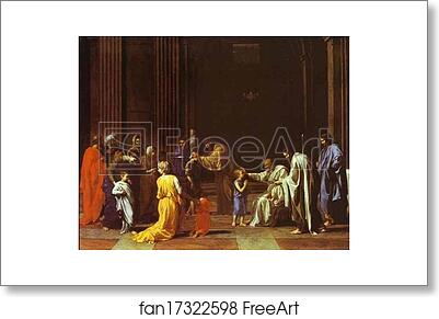 Free art print of The Confirmation by Nicolas Poussin