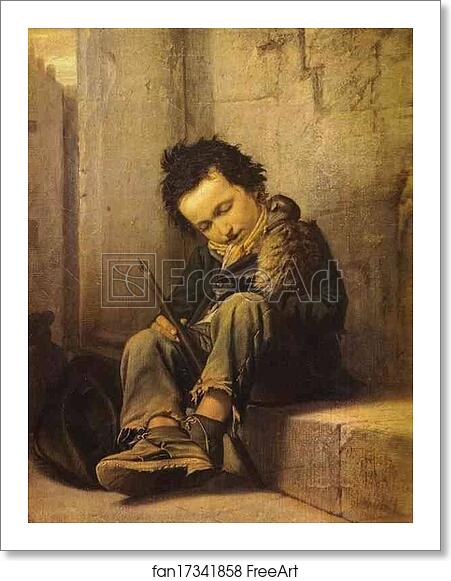 Free art print of Savoyard by Vasily Perov Free art print of Savoyard by Vasily Perov