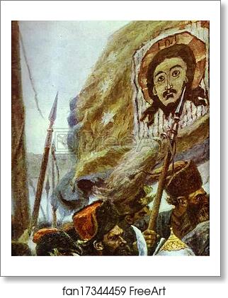 Free art print of The Conquest of Siberia by Yermak. Detail by Vasily Surikov Free art print of The Conquest of Siberia by Yermak. Detail by Vasily Surikov