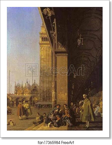 Free art print of Piazza San Marco: Looking East from the South-West Corner by Giovanni Antonio Canale, Called Canaletto Free art print of Piazza San Marco: Looking East from the South-West Corner by Giovanni Antonio Canale, Called Canaletto