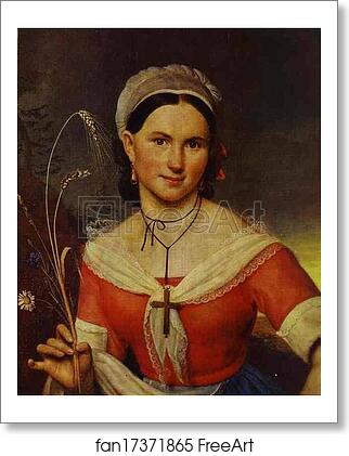 Free art print of Portrait of Ye. A. Teleshova by Orest Kiprensky Free art print of Portrait of Ye. A. Teleshova by Orest Kiprensky