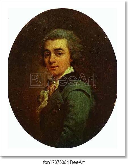 Free art print of Portrait of Nikolay Lvov, Architect, Painter and Poet by Dmitry Levitzky