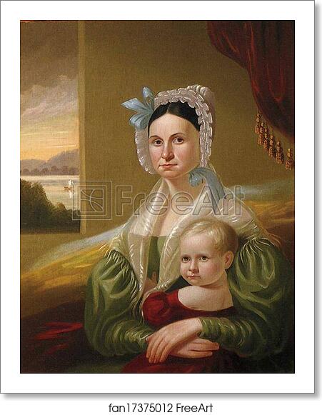 Free art print of Mrs. David Steele Lamme and Son William Wirt by George Caleb Bingham Free art print of Mrs. David Steele Lamme and Son William Wirt by George Caleb Bingham