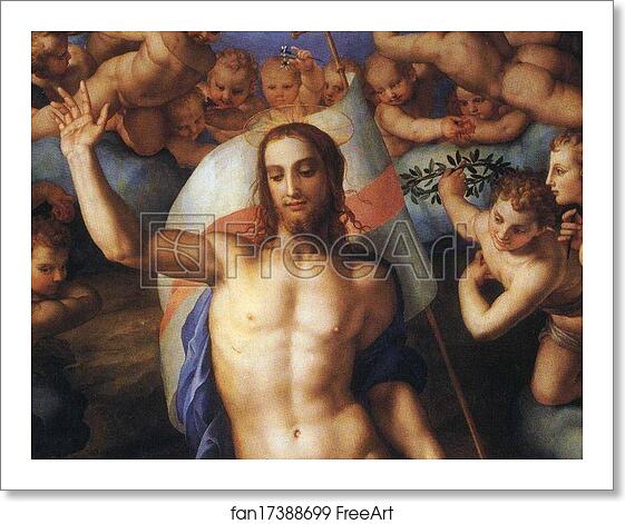 Free art print of Resurrection. Detail by Agnolo Bronzino Free art print of Resurrection. Detail by Agnolo Bronzino