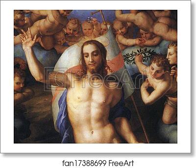 Free art print of Resurrection. Detail by Agnolo Bronzino