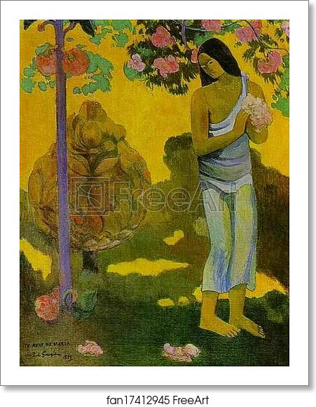 Free art print of Te avae no Maria (Month of Maria) by Paul Gauguin Free art print of Te avae no Maria (Month of Maria) by Paul Gauguin