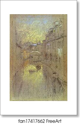 Free art print of Winter Evening by James Abbott Mcneill Whistler Free art print of Winter Evening by James Abbott Mcneill Whistler