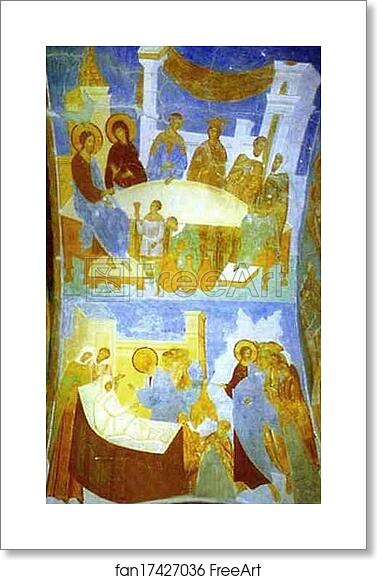 Free art print of Ceiling mural in the Church of Nativity of the Virgin in the Pherapontov Monastery by Dionisii (Dionysius) Free art print of Ceiling mural in the Church of Nativity of the Virgin in the Pherapontov Monastery by Dionisii (Dionysius)