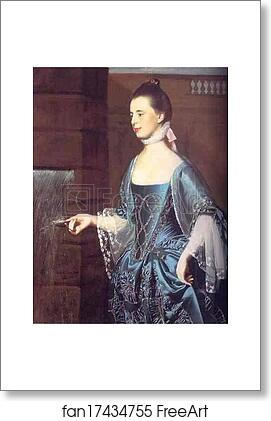 Free art print of Mrs. Daniel Sargent (Mary Turner) by John Singleton Copley