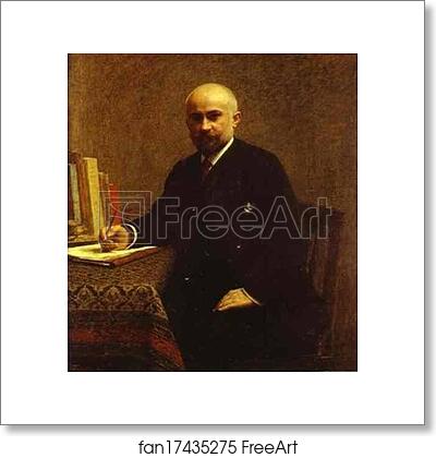 Free art print of Adolphe Jullien by Henri Fantin-Latour Free art print of Adolphe Jullien by Henri Fantin-Latour