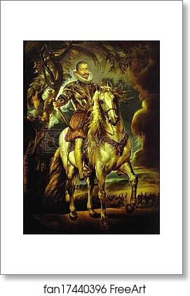 Free art print of The Equestrian Portrait of the Duke of Lerma by Peter Paul Rubens