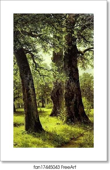 Free art print of Oaks by Ivan Shishkin Free art print of Oaks by Ivan Shishkin