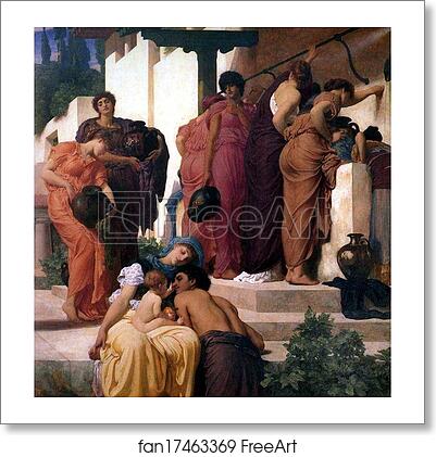 Free art print of Captive Andromache. Detail by Frederick Leighton Free art print of Captive Andromache. Detail by Frederick Leighton