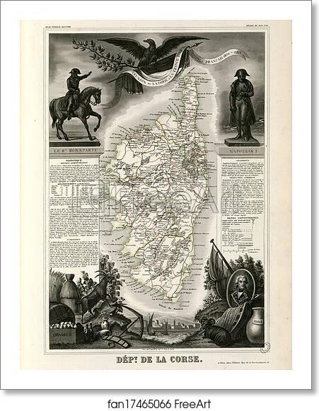 Free art print of Dépt. de la Corse (région du sud) by Victor Jules Levasseur Free art print of Dépt. de la Corse (région du sud) by Victor Jules Levasseur