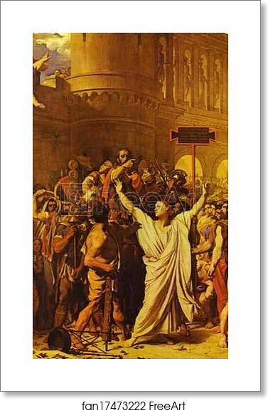 Free art print of Martyrdom of St. Symphorien by Jean-Auguste-Dominique Ingres