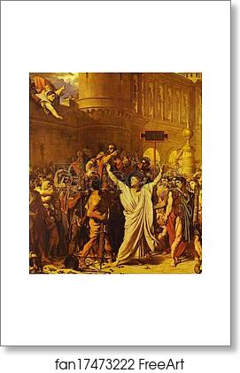 Free art print of Martyrdom of St. Symphorien by Jean-Auguste-Dominique Ingres