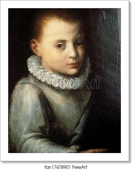 Free art print of Portrait of Asdrubale Anguissola by Sofonisba Anguissola