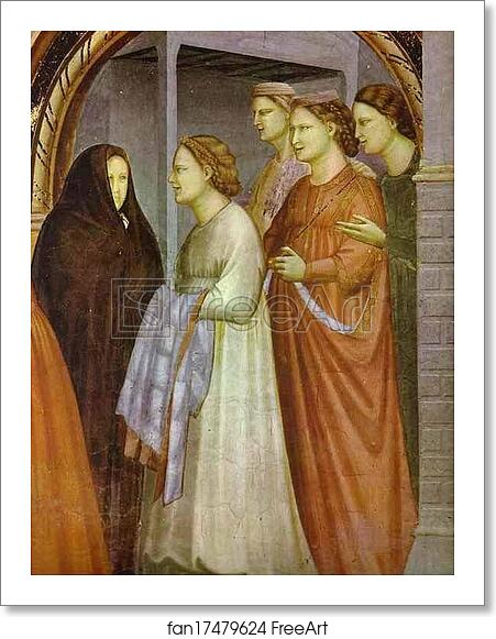 Free art print of The Meeting at the Golden Gate. Detail by Giotto Free art print of The Meeting at the Golden Gate. Detail by Giotto