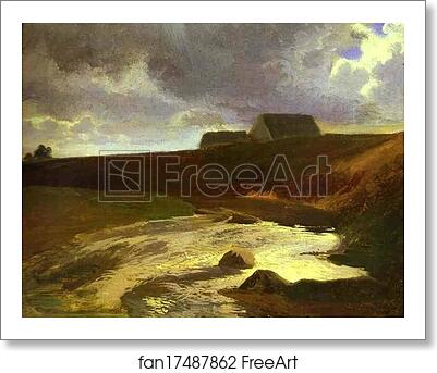 Free art print of Rapid Stream by Feodor Vasilyev Free art print of Rapid Stream by Feodor Vasilyev