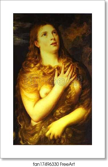 Free art print of St. Mary Magdalene by Titian