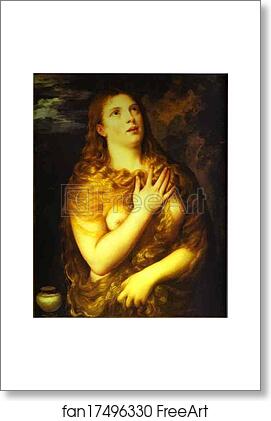 Free art print of St. Mary Magdalene by Titian