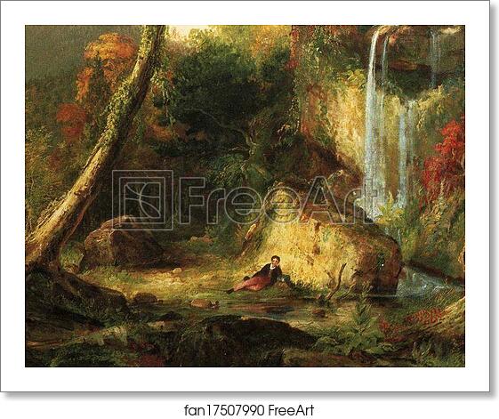 Free art print of Autumn Landscape (Mount Chocorua). Detail by Thomas Cole Free art print of Autumn Landscape (Mount Chocorua). Detail by Thomas Cole