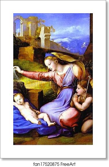 Free art print of The Virgin with the Veil by Raphael Free art print of The Virgin with the Veil by Raphael