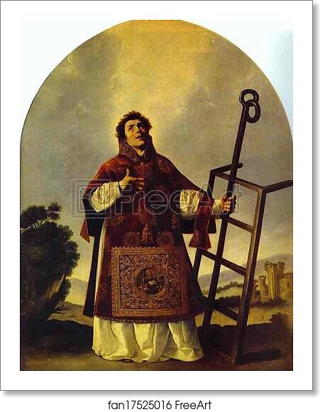 Free art print of St. Lawrence by Francisco De Zurbarán Free art print of St. Lawrence by Francisco De Zurbarán
