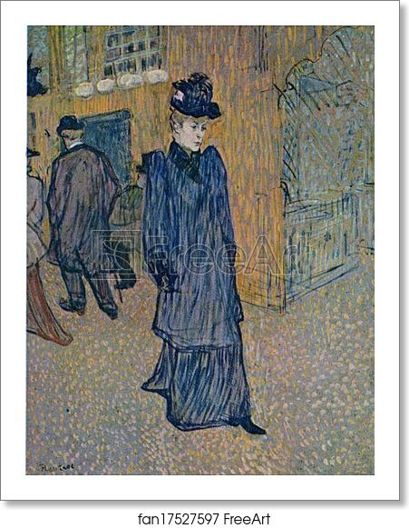 Free art print of Jane Avril sortant du Moulin Rouge / Jane Avril Leaving the Moulin Rouge by Henri De Toulouse-Lautrec Free art print of Jane Avril sortant du Moulin Rouge / Jane Avril Leaving the Moulin Rouge by Henri De Toulouse-Lautrec