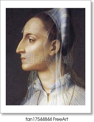 Free art print of Portrait of Laura Battiferri. Detail by Agnolo Bronzino