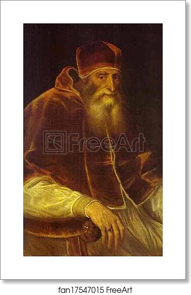 Free art print of Portrait of Pope Paul III by Titian Free art print of Portrait of Pope Paul III by Titian