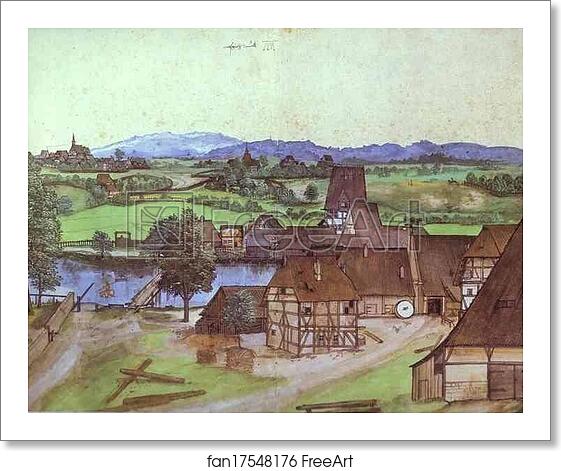 Free art print of The Wire-Drawing Mill by Albrecht Dürer Free art print of The Wire-Drawing Mill by Albrecht Dürer