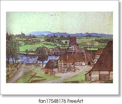 Free art print of The Wire-Drawing Mill by Albrecht Dürer