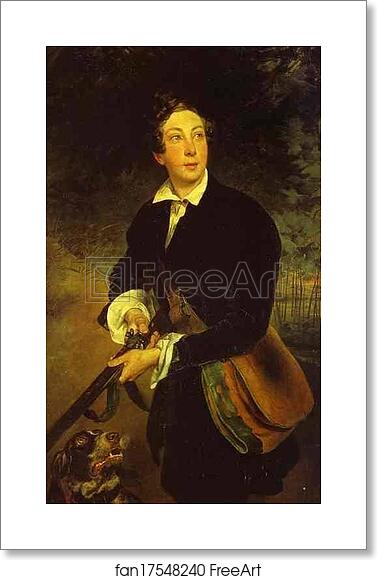 Free art print of Portrait of the Poet and Playwright Alexey Tolstoy as a Youth by Karl Brulloff Free art print of Portrait of the Poet and Playwright Alexey Tolstoy as a Youth by Karl Brulloff