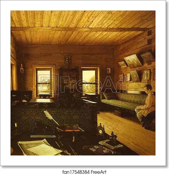 Free art print of Study of the House in the Ostrovky Estate by Grigoriy Soroka Free art print of Study of the House in the Ostrovky Estate by Grigoriy Soroka