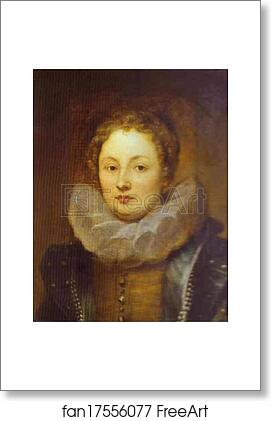 Free art print of Portrait of a Noblewoman by Sir Anthony Van Dyck