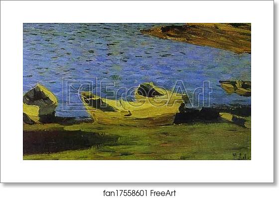 Free art print of By the Riverside by Isaac Levitan Free art print of By the Riverside by Isaac Levitan