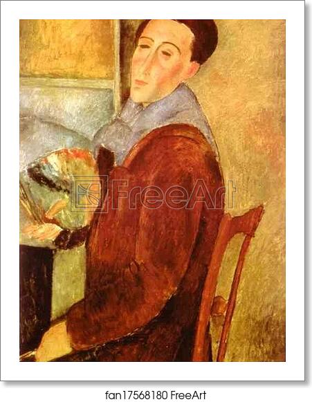 Free art print of Self-Portrait by Amedeo Modigliani Free art print of Self-Portrait by Amedeo Modigliani