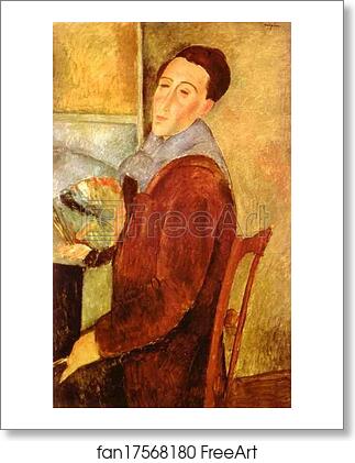 Free art print of Self-Portrait by Amedeo Modigliani