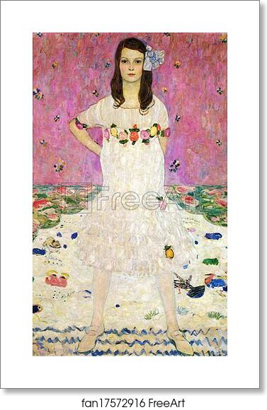 Free art print of Portrait of Mäda Primavesi by Gustav Klimt Free art print of Portrait of Mäda Primavesi by Gustav Klimt