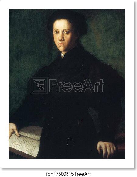 Free art print of Portrait of Lorenzo Lenzi by Agnolo Bronzino