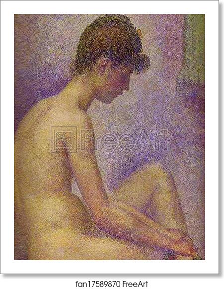 Free art print of Models. Detail by Georges Seurat Free art print of Models. Detail by Georges Seurat